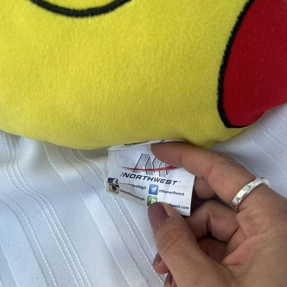 POKÉMON Pikachu Soft Plush Decorative Cute Throw Pillow Decor, 13” - Picture 7 of 7